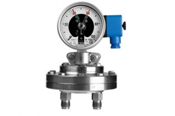 Schmierer Differential Pressure Gauge DKU DGU for high overload pressure
