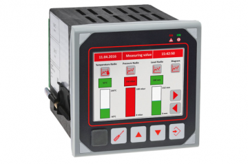 Mueller Industrie Elektronik Universal programmable process controller for the control, regulation and visualization of processes up to evalution