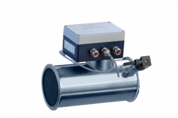 Hoentzsch Vortex Flow Meter with measuring tube explosion proof Flow rate and flow velocity measurement in wet and/or particulate-laden gases, biogas or exhaust gas, also according to Clean Air Guidelines, (TA Luft). Flow rate measurement of sludge aerat
