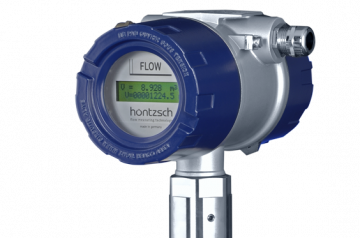 Hoentzsch Thermal flow measuring tube TA DI separate evaluation unit, integrated transducer, explosion proof gas monitoring