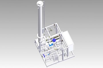 Centec Process System CeGaS cold: Column Water Deaeration