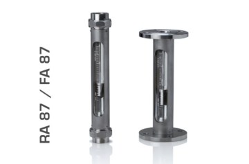 Kirchner & Tochter Flow Metering Monitoring VA Flowmeter Rotameter Variable Area RA87/FA87 stainless steel tube